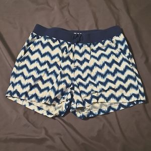 Chevron print shorts
